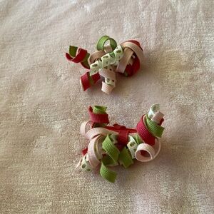 Gymboree curly bows